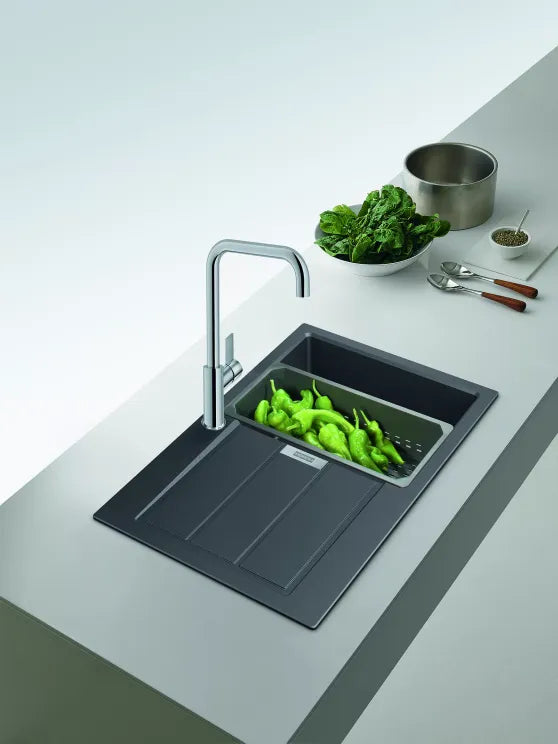 Franke Sirius S2D 611-78 – vestavný dřez 78 × 50 cm, černý