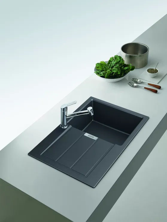 Franke Sirius S2D 611-78 – vestavný dřez 78 × 50 cm, černý