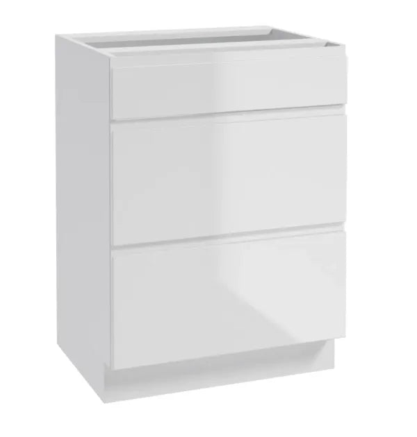 Parma B60 – spodní kuchyňská skříňka 60 cm, bílý lesk