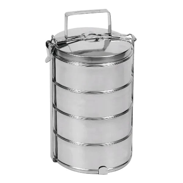 Jídlonosič z nerezové oceli 4,8 l – 4 nádoby